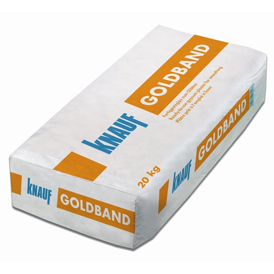 Optimer Din Indvendige Konstruktion med KNAUF Goldband Færdigmørtel - Størrelse: 20 kg