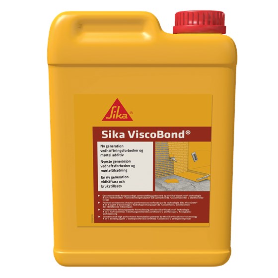 SIKA ViscoBond Betonklæber: Flydende Additiv til Cementbaserede Produkter - Størrelse: 2 l