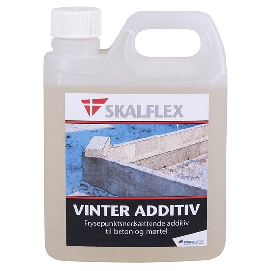 SKALFLEX Vinter Additiv: Frysebeskyttelse til cementbaserede mørtler og beton - Størrelse: 5 kg