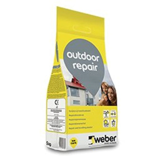 WEBER Repair Repmørtel: Velegnet til betonreparation - Størrelse: 15 kg