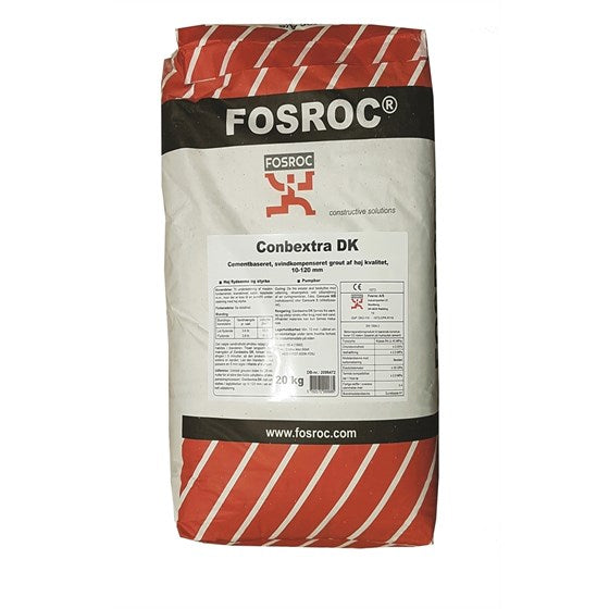 FOSROC Conbextra DK: Svindfri understøbningsmateriale med høj styrke - Størrelse: 20 kg