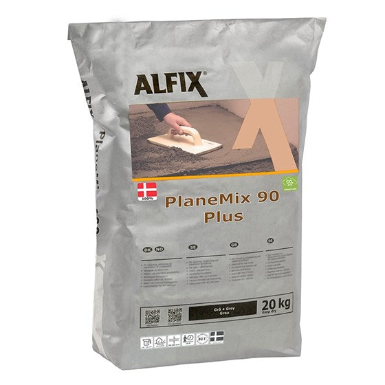 ALFIX PlaneMix 90 Plus Støbemasse: Cementbaseret og Velegnet til Støbning og Reparation - Størrelse: 20 kg