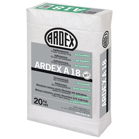 ARDEX A 18 Svummelagsmørtel til Optimal Vedhæftning - Størrelse: 20 kg