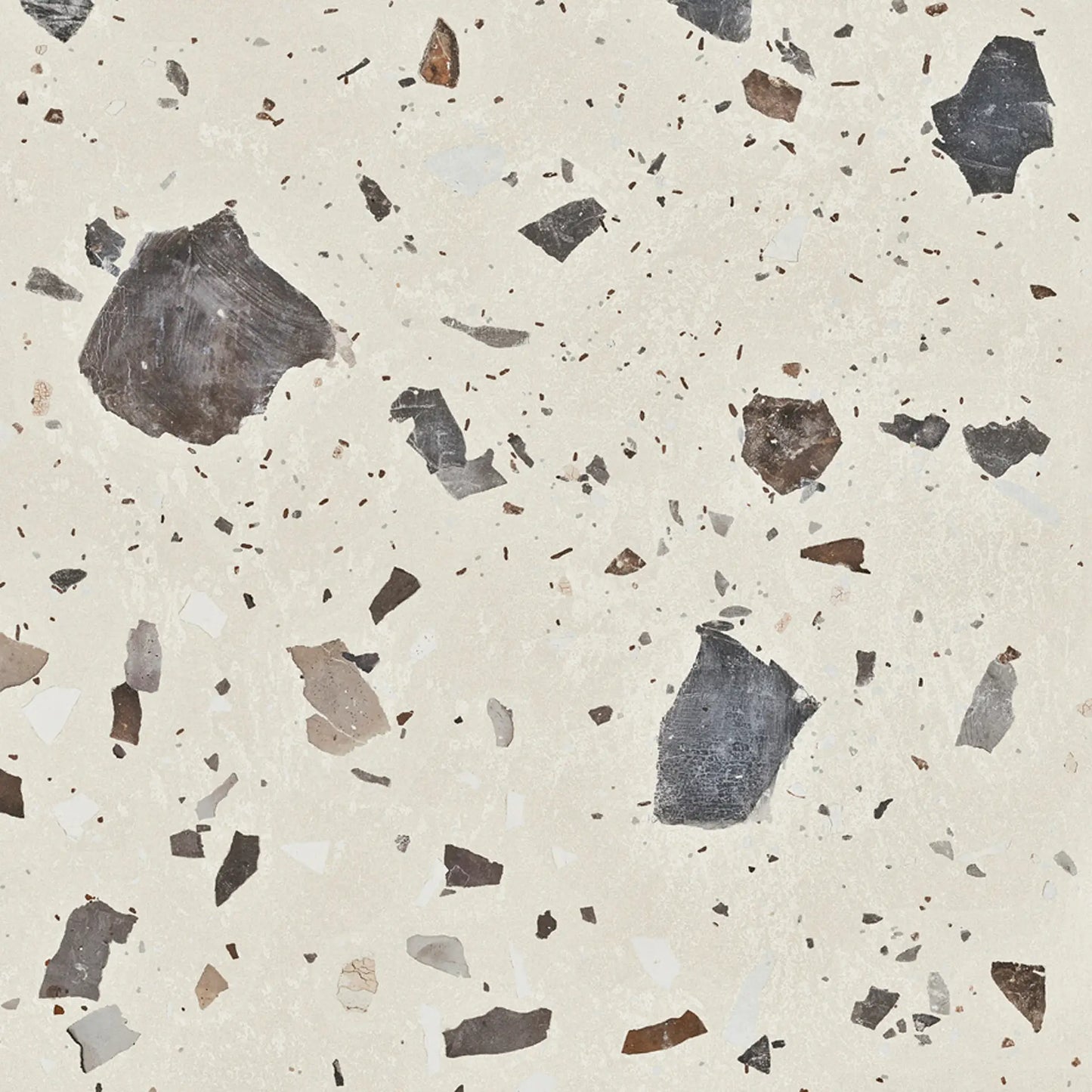 Pebble Ivory Natural 59.5x59.5 – Eksklusiv terrazzo flise til gulv & væg | Flisebutik.dk